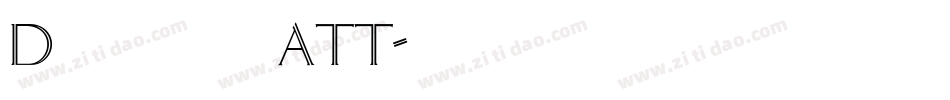 Delphian ATT字体转换